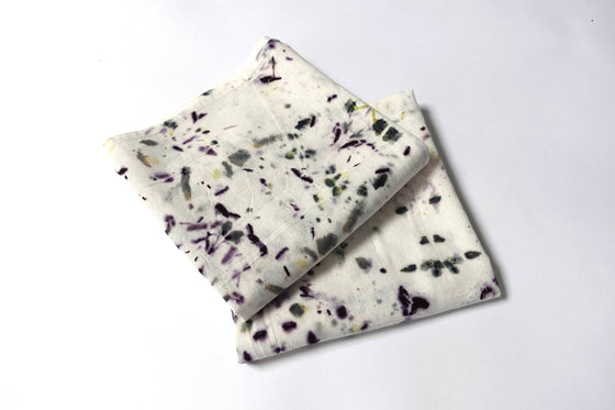 Botanically Dyed Recycled Cotton Tea Towel