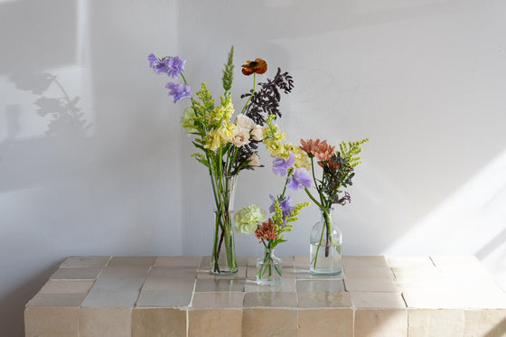 Multi-vase Floral Collections