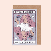  Queen of Birthdays Card